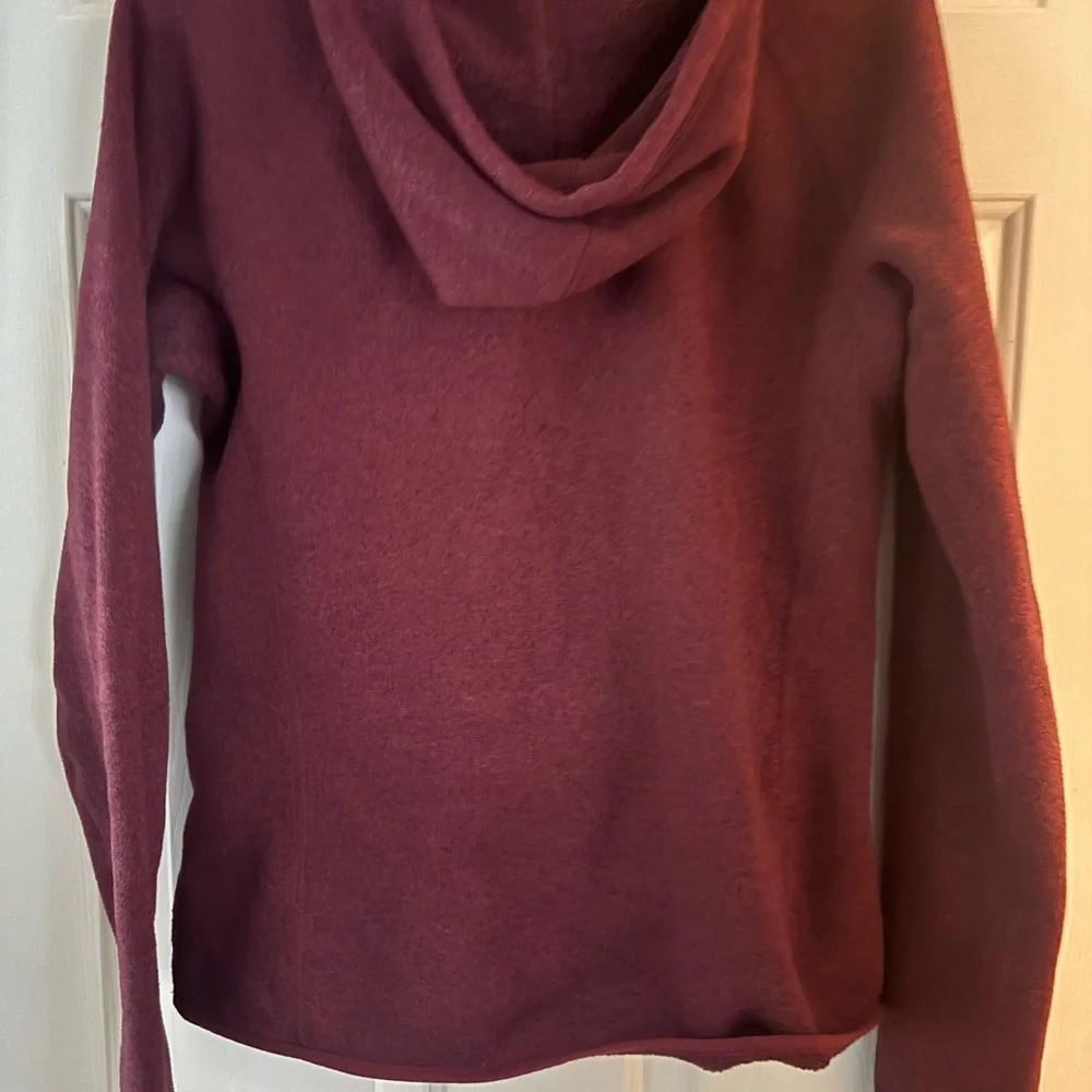 The North Face Women's Burgundy Hooded Sweater - Picture 3 of 4